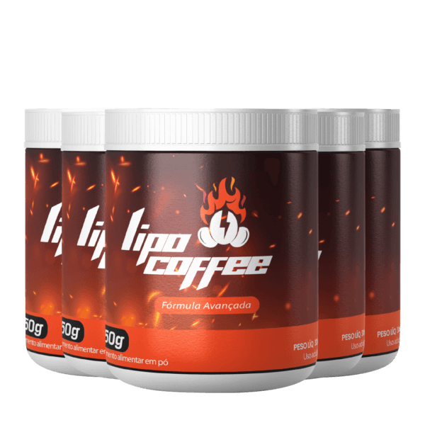 Lipocoffee 5 frascos